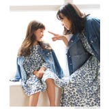キッズ 親子お揃いシルエットフラワーワンピース | coca | 詳細画像13 