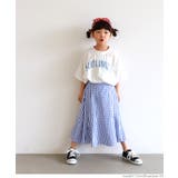 キッズ ギンガムチェックボリュームスカート | coca | 詳細画像11 