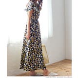 袖フリルフラワーワンピース | coca | 詳細画像6 