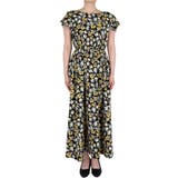 袖フリルフラワーワンピース | coca | 詳細画像3 