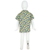 キッズ ミニリーフ＆フェザー柄アロハシャツ | coca | 詳細画像5 