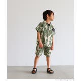 キッズ 親子お揃いリーフ柄リゾートアロハシャツ | coca | 詳細画像11 