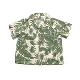 キッズ 親子お揃いリーフ柄リゾートアロハシャツ | coca | 詳細画像2 