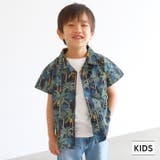 キッズ バナナの木アロハシャツ | coca | 詳細画像1 