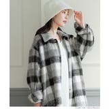 ブロックチェックビックアウター | coca | 詳細画像11 