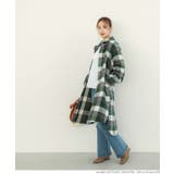 ブロックチェックビックアウター | coca | 詳細画像12 