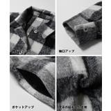 ブロックチェックビックアウター | coca | 詳細画像18 