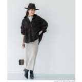 起毛チェック柄ビッグシャツ | coca | 詳細画像13 