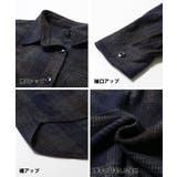 起毛チェック柄ビッグシャツ | coca | 詳細画像17 