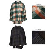 起毛チェック柄ビッグシャツ | coca | 詳細画像18 