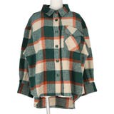 起毛チェック柄ビッグシャツ | coca | 詳細画像2 