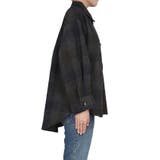 起毛チェック柄ビッグシャツ | coca | 詳細画像5 