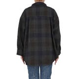 起毛チェック柄ビッグシャツ | coca | 詳細画像6 