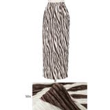 ベロアプリーツゼブラスカート | coca | 詳細画像14 