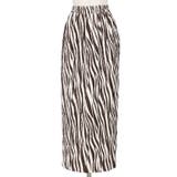 ベロアプリーツゼブラスカート | coca | 詳細画像1 