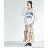 プリーツ切り替えロングスカート レディース | coca | 詳細画像15