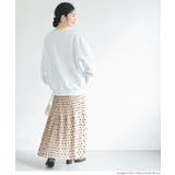 プリーツ切り替えロングスカート レディース | coca | 詳細画像16
