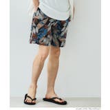 メンズゴブラン織リーフ柄ショートパンツ | coca | 詳細画像10 