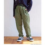 ［Khaki］ | フェイクベルト付きシェフパンツ キッズ | coca