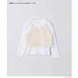 フェイクファービスチェ&長袖Tシャツ 2点セット キッズ | coca | 詳細画像14