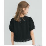 リボンチュールブラウス レディース | coca | 詳細画像11