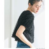 リボンチュールブラウス レディース | coca | 詳細画像13