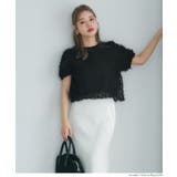 リボンチュールブラウス レディース | coca | 詳細画像10