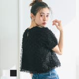 リボンチュールブラウス レディース | coca | 詳細画像1