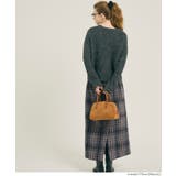 バックファスナーアイラインスカート | coca | 詳細画像14 