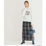 バックファスナーアイラインスカート | coca | 詳細画像16 