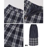 バックファスナーアイラインスカート | coca | 詳細画像18 