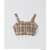 ハートボタンチェックビスチェ | coca | 詳細画像16