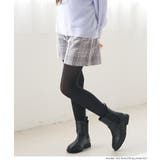 ハートボタンチェックショーパン | coca | 詳細画像7