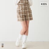 ハートボタンチェックショーパン | coca | 詳細画像1