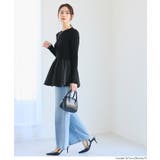 エンボスドッキングフレアニット | coca | 詳細画像11 