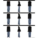 エンボスドッキングフレアニット | coca | 詳細画像13 