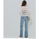 鍵編みノーカラーカーディガン レディース | coca | 詳細画像8 