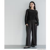 フレアスリーブクロシェニット | coca | 詳細画像13 