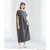 〈26ss新色登場〉エンボスボートネックワンピース【速乾・イージーケア】 | coca | 詳細画像6 
