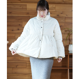 【洗える】中綿スタンドカラーフレアブルゾン | coca | 詳細画像17 