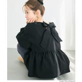 〈26ss新色登場〉パリフワバックリボンブラウス | coca | 詳細画像11 