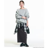 【DAILY WARM】裏シャギーIラインスカート | coca | 詳細画像17 