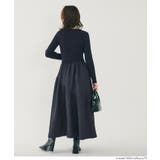 エンボスニットドッキングワンピース | coca | 詳細画像13 