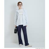 〈26ss新色登場〉ジョーゼットリブパンツ | coca | 詳細画像17 