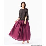 [Dk.Pink] | 【26ss新色登場】コットンボイルスカート | coca