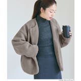 【洗える】マシンウォッシャブルボアブルゾン | coca | 詳細画像24 