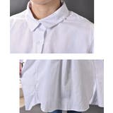 オーバーサイズシャツワンピースcocaオリジナル(ブラウス チュニック 長袖 | coca | 詳細画像8 