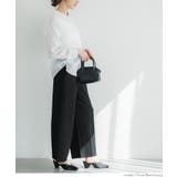 エンボス加工ワイドパンツ | coca | 詳細画像19