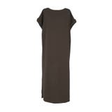 【速乾・イージーケア】エンボスボートネックワンピース | coca | 詳細画像2