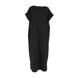 【速乾・イージーケア】エンボスボートネックワンピース | coca | 詳細画像3